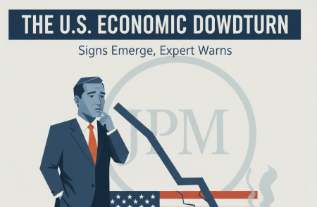 다이먼 JP모건 CEO "미국 경제 약화 조짐 보여"