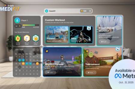 토마토시스템, XR 기반 메디컬 피트니스 게임 ‘티온 메디핏’ 출시…  메타 승인 획득