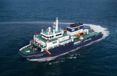 HJ중공업, 해양경찰청으로부터 1900톤급 다목적 화학방제함 수주… 688억원 규모 사업